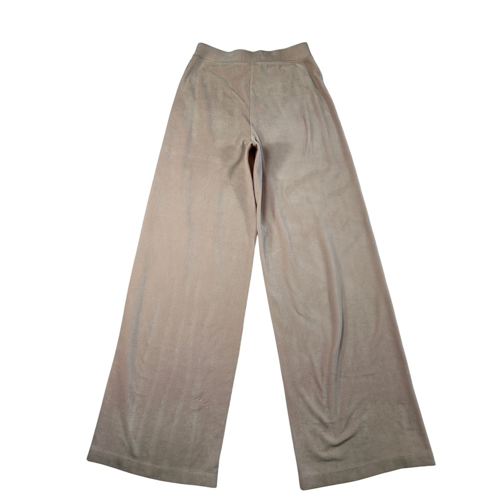 Gilly Hicks Hollister Pink Ribbed Velour‎ Wide Leg Lounge Pants Small Corduroy - Picture 3 of 6